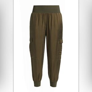 Cinq A Sept Giles Cargo Joggers - Dark Olive - Small
